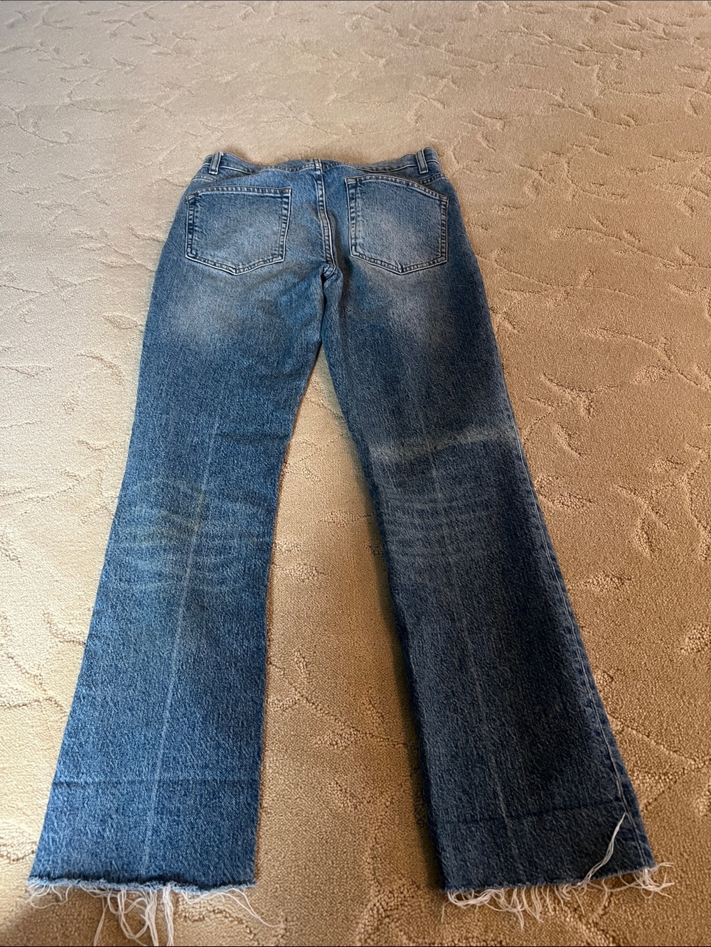 Reformation Peton High Rise Bootcut Jeans Size 28 Distressed Malta Wash - Picture 6 of 6